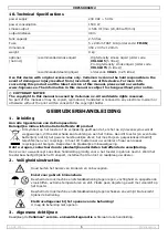 Preview for 6 page of HQ Power VDP1500SSM2 User Manual