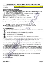 Предварительный просмотр 8 страницы HQ Power VDP1601RGLD10 User Manual