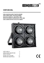 HQ Power VDP6504BL User Manual предпросмотр