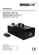 HQ Power VDP900HZ2 User Manual preview