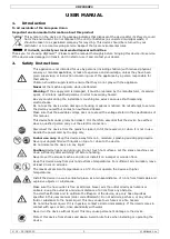 Preview for 3 page of HQ Power VDP900HZ2 User Manual