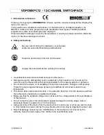 Preview for 1 page of HQ Power VDPDMXPC12 Manual