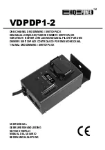 HQ Power VDPDP1-2 User Manual предпросмотр