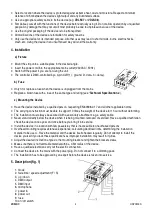 Предварительный просмотр 4 страницы HQ Power VDPLOC User Manual