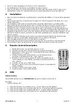 Предварительный просмотр 3 страницы HQ Power VDPLOF1203 User Manual