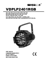 Предварительный просмотр 1 страницы HQ Power VDPLP2401RGB User Manual