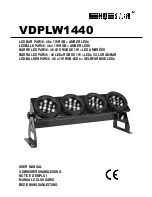 HQ Power VDPLW1440 User Manual предпросмотр