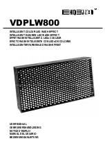 HQ Power VDPLW800 User Manual предпросмотр