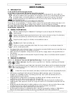 Preview for 4 page of HQ Power VDPSP N Series User Manual