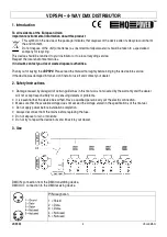 Preview for 3 page of HQ Power VDPSP4 User Manual