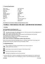 Preview for 3 page of HQ Power VDSABS8A Quick Start Manual