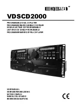 HQ Power VDSCD2000 User Manual preview