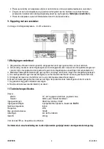 Предварительный просмотр 8 страницы HQ Power VDSPRO12 Manual