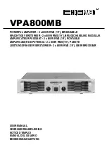 HQ Power VPA800MB User Manual preview