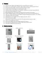 Preview for 3 page of hq telecom HiQ-SOS3 User Manual