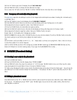 Preview for 8 page of hq telecom HiQ-SOS3 User Manual