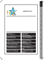 Preview for 1 page of HQ AVSWITCH-46 Manual