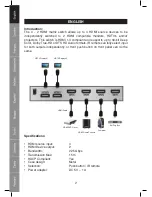 Preview for 2 page of HQ AVSWITCH-58 Manual