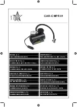 Предварительный просмотр 1 страницы HQ CAR-CMPR01 Manual