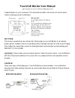 HQ CT-CID803 User Manual предпросмотр