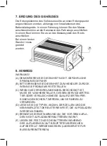 Предварительный просмотр 12 страницы HQ HQ-CHAR-CAR01 Instructions Manual