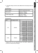 Preview for 3 page of HQ HQ-CHARGER01 Manual