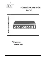 Preview for 45 page of HQ HQ-HA30W Installation And User Instructions Manual