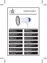 Preview for 1 page of HQ MEGAPHONE15 Manual