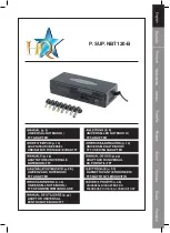 Предварительный просмотр 1 страницы HQ P.SUP.NBT120-B Manual