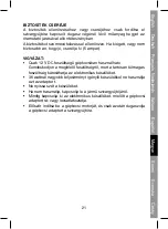 Предварительный просмотр 21 страницы HQ P.SUP.SMP36-HQ Manual