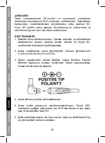 Предварительный просмотр 23 страницы HQ P.SUP.SMP36-HQ Manual