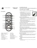 Предварительный просмотр 3 страницы HQ RC UNI/AIRC03 Instructions Manual