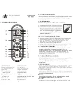 Предварительный просмотр 9 страницы HQ RC UNI/AIRC03 Instructions Manual