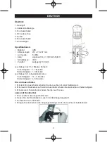 Preview for 4 page of HQ TORCH-L-CAMP01 Manual