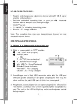 Preview for 2 page of HQ UBT-USB Manual