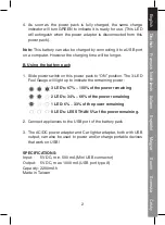 Preview for 3 page of HQ UBT-USB Manual