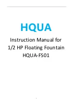 Предварительный просмотр 1 страницы HQUA FS01 Instruction Manual