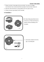 Предварительный просмотр 6 страницы HQUA FS01 Instruction Manual