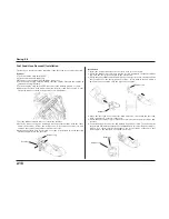 Предварительный просмотр 39 страницы HRC CBR600RR Set-Up Manual/Parts List