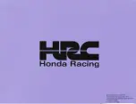 Preview for 300 page of HRC NSF250R 2012 Owner'S Manual & Parts List