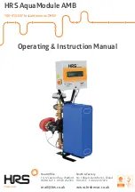 Предварительный просмотр 1 страницы HRS AquaModule AMB15 Operating Instructions Manual