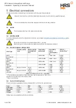 Preview for 12 page of HRS AQUASAVE A6 Series Operating Instructions Manual