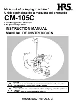 Preview for 1 page of HRS CL901-0001-0 Instruction Manual