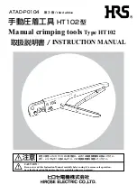 Preview for 1 page of HRS DF1B-TA2428SHC Instruction Manual