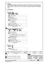 Preview for 1 page of HRS DF62W Series Instruction Manual