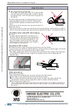 Предварительный просмотр 12 страницы HRS FH29 Series Manual