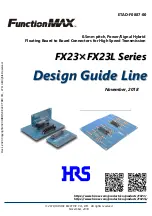 HRS FunctionMAX FX23 Series Design Manualline preview