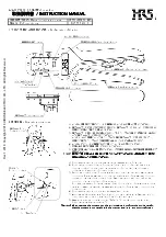 HRS HT801 Instruction Manual preview