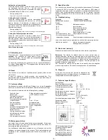 Preview for 4 page of HRT 6150 User Manual