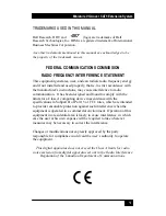 Preview for 3 page of HRT Mini-Cat UV-1 Manual